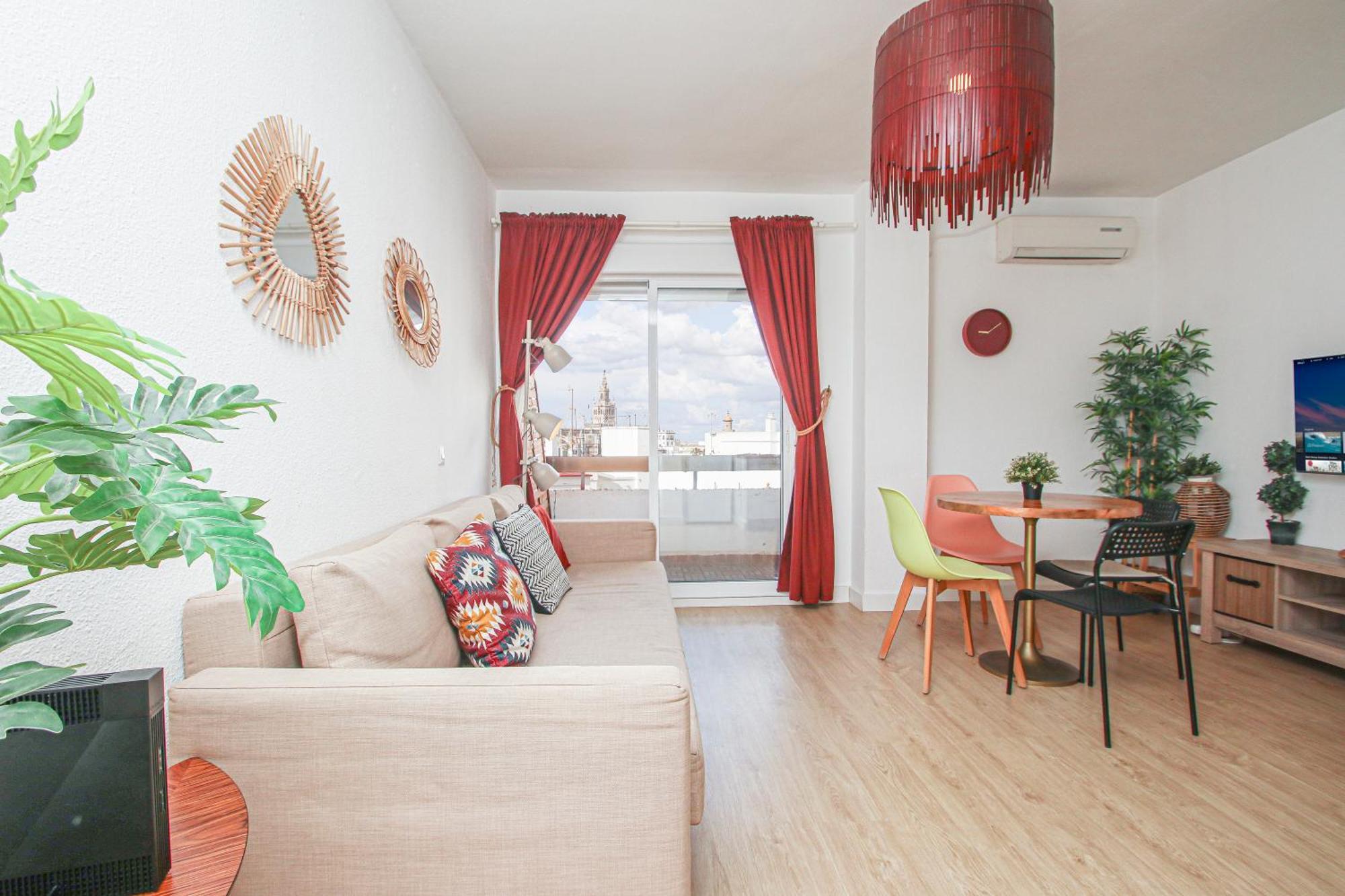 Stunning Apt W Views To Giralda - 15 Minutes Walk Sevilla Buitenkant foto
